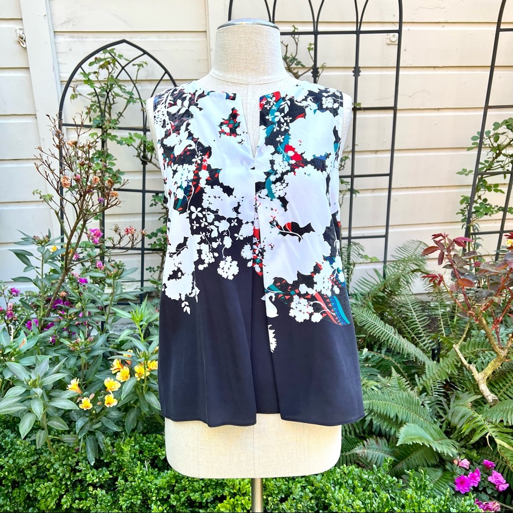 ECRU Danica Silk Blouse Sz S